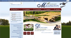 Desktop Screenshot of cityofmillington.org